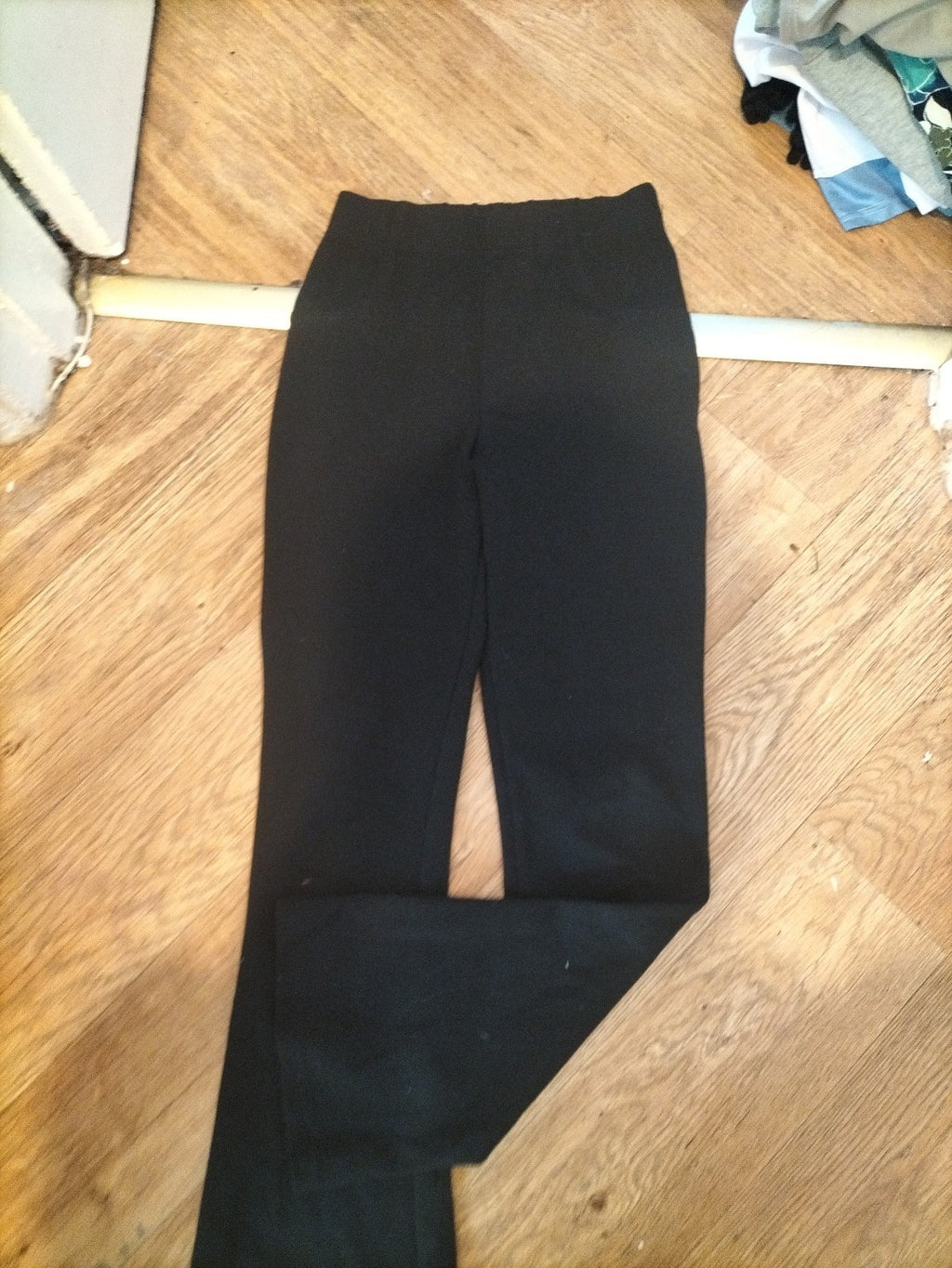 Girls Peacocks Age 11-12 Years Black Trousers
