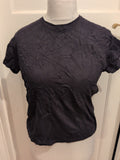 Girls New Look 14-15 Years Black Short Sleeve T-shirt