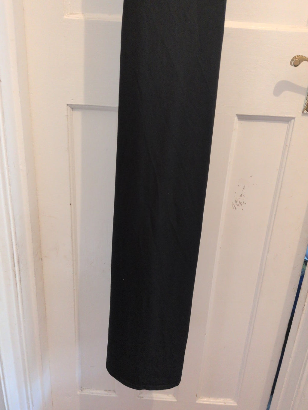 Ladies Size Medium Black Pencil Dress Strappy