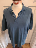 Mens Blue Harbour Size 2xl Blue Short Sleeved Polo Shirt