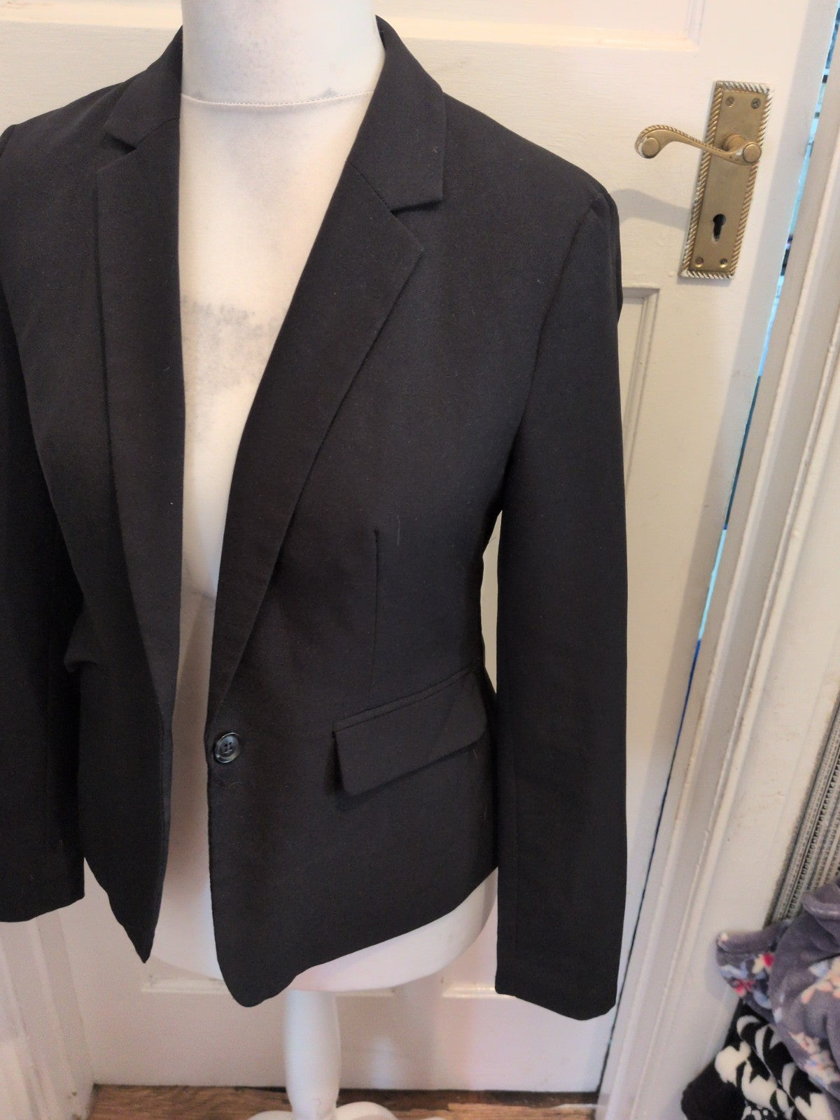 Primark 12 Black Lined Blazer