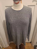 Mens Springfield Size Medium Grey Long Sleeved Pullover Jumper