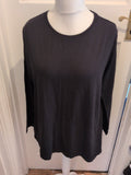 Up2fashion 2xl Black Long Sleeve T-shirt