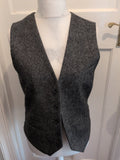 Primark M Slim Fit Grey Lined Waistcoat Suit