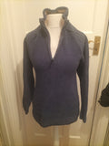 Mens Wolsey Size Small Navy Pullover Jumper
