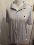 Mens Nautica Slim Fit 100%Cotton XL Polo Shirt