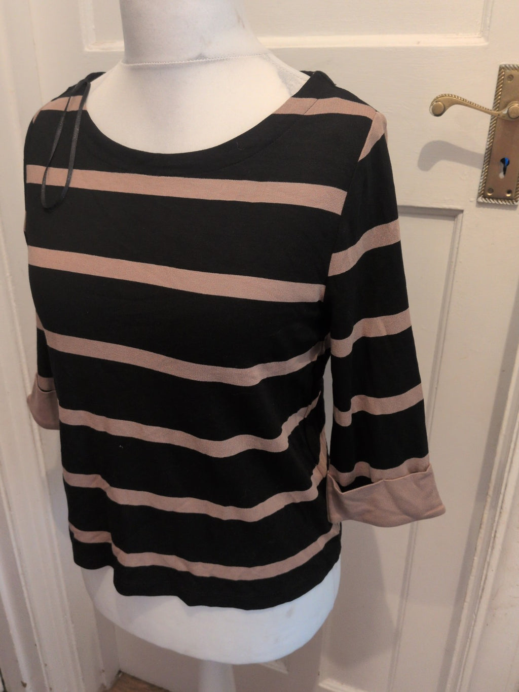 F&F 10 Brown Black Long Sleeve Jumper
