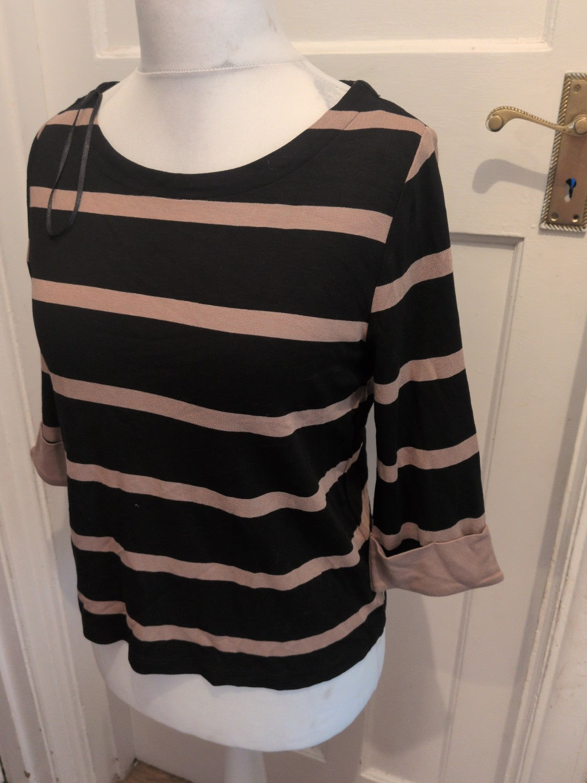 F&F 10 Brown Black Long Sleeve Jumper