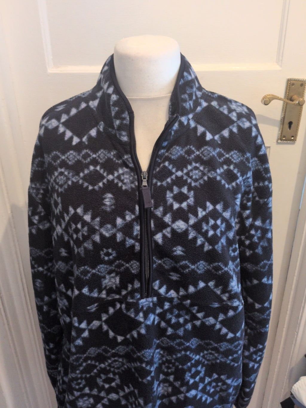 Primark 3XL Navy And Blue With White Loungewear Jumper