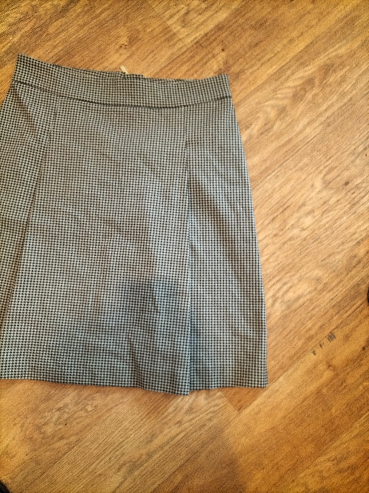 Ladies Marks And Spencer Size 12L Black White Skirt