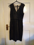 Ladies H+M Size 8 Spotted Sleeveless Dress