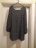 Ladies Asos Size 10 Black/white Top