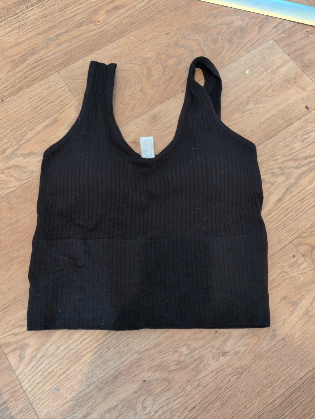 Large Black Padded Bra