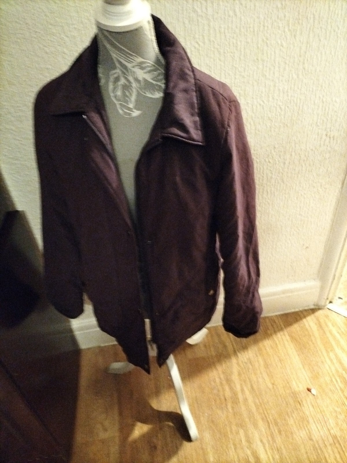 Ladies Purple Size 12 Overcoat
