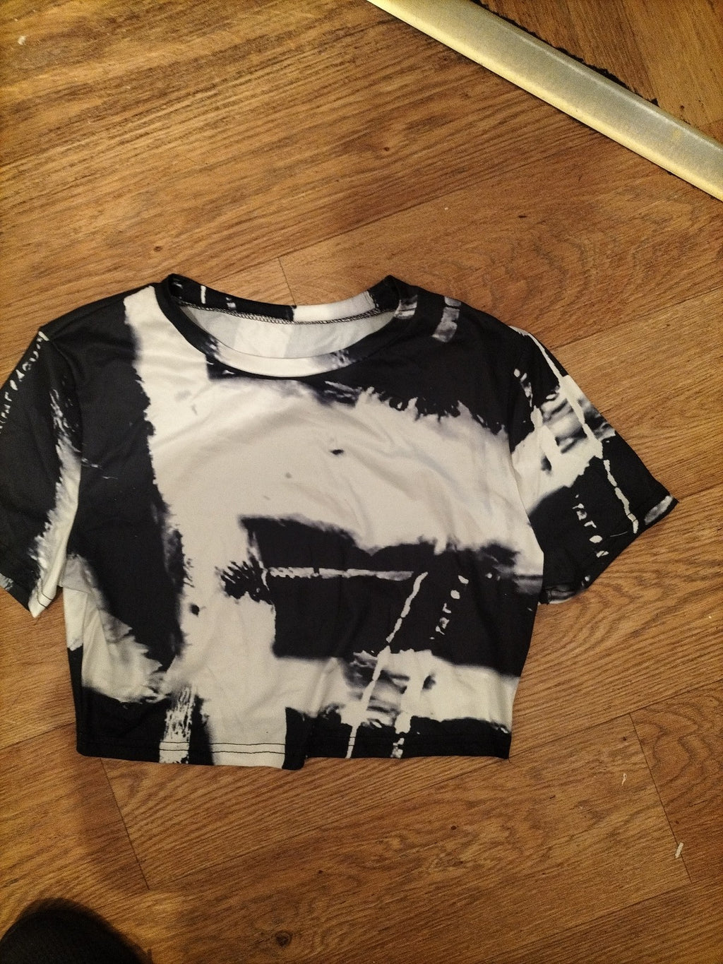 Ladies Shein Size M Navy Dye Short Sleeved T-shirt
