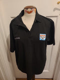 Mens Uneek Size Large Black Cox Of Torbay Polo