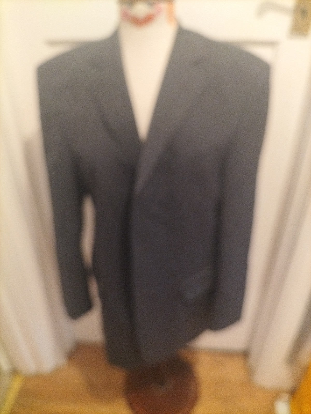 Mens Marks And Spencer Size 38M Graphite Padded Lined Blazer