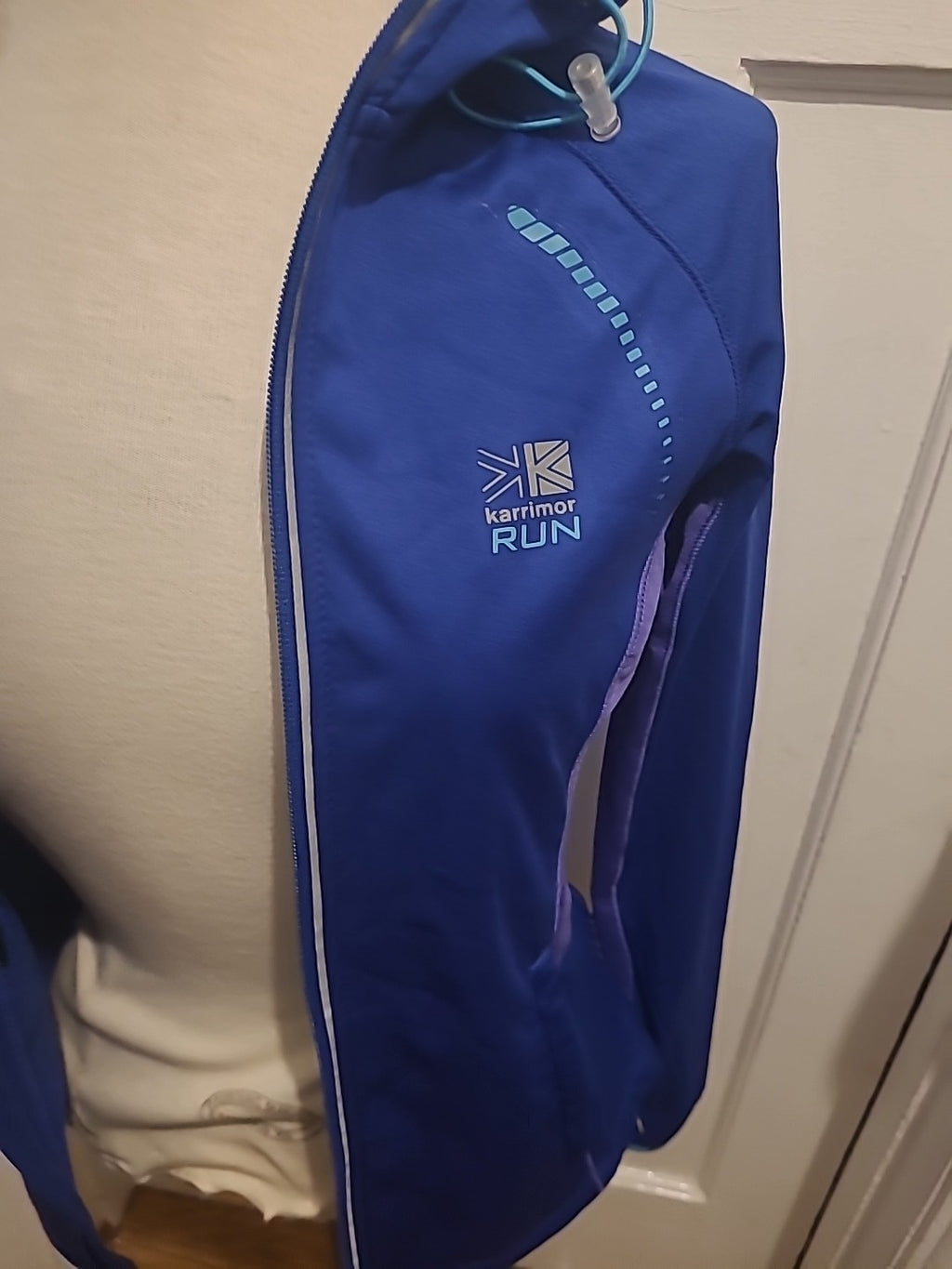 Ladies Karrimor Size 8 Purple Long Sleeve Running Coat