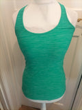 Ladies Kirkland Size XS Green Toned Sleeveless Tank Vest Top
