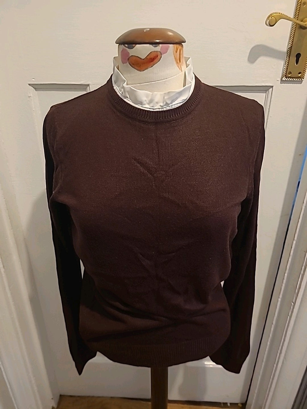Ladies Dorothy Perkins Size 10 Purple Long Sleeve Blouse