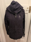 Ladies Brodelle Large Navy Full Zip Hoodie