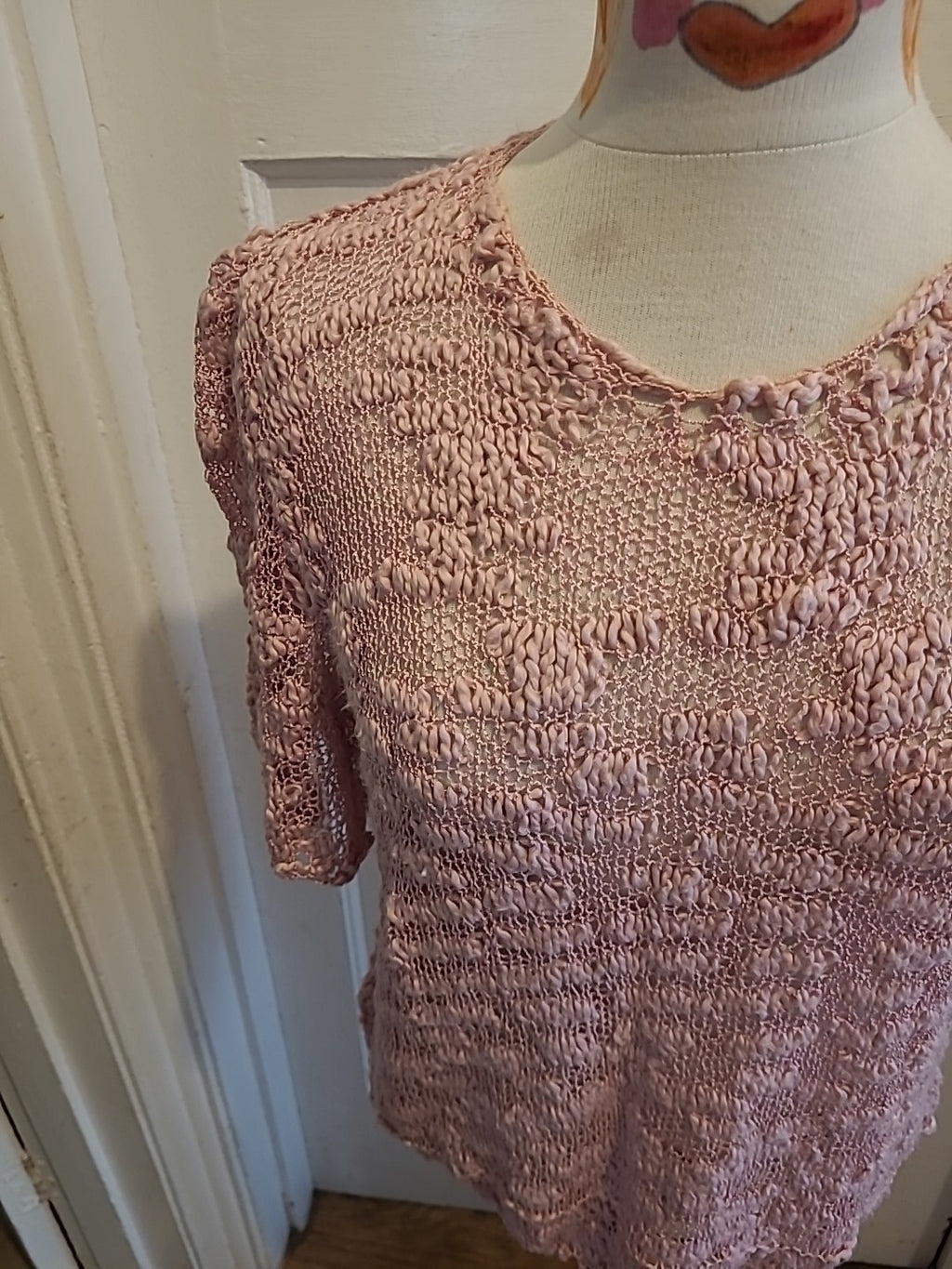 Ladies Size Small Pink Short Sleeved Tshirt