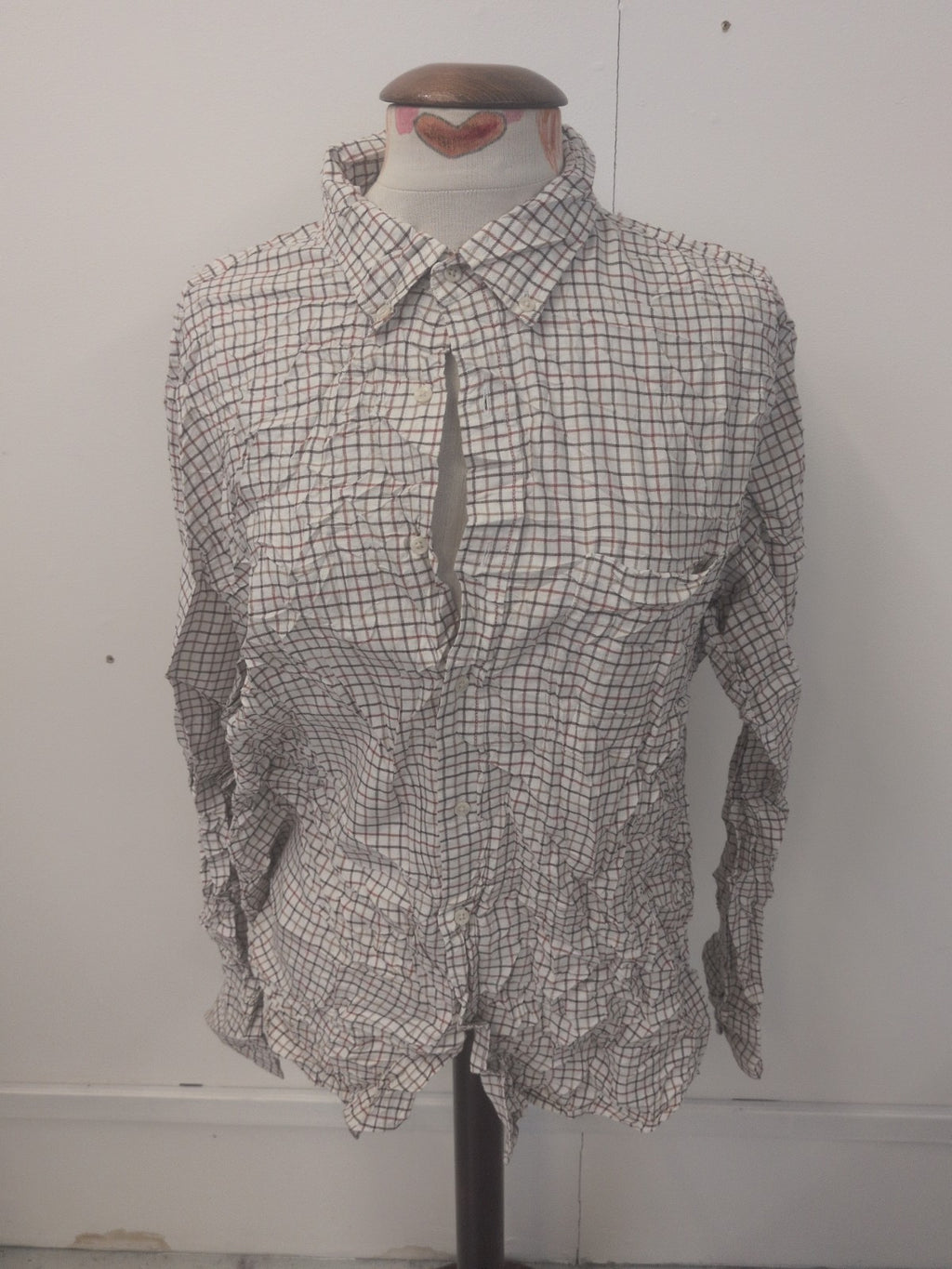 Uniqlo Size XL Multi Check Buttoned Shirt Long Sleeve