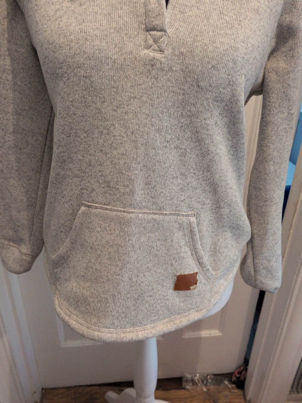 Tu 14 Grey Pullover Hoodie
