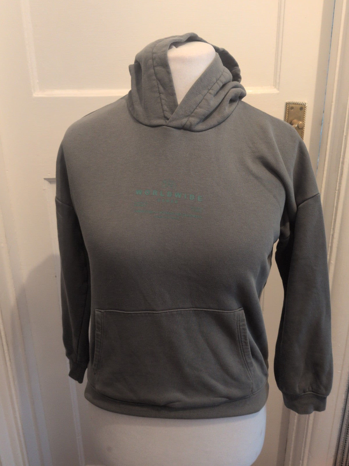 M&S 11-12 Years Green Gamer Pullover Hoodie