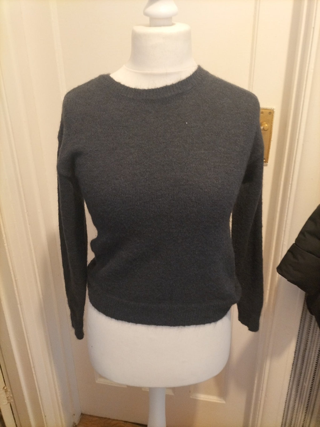 Ladies Size XS Grey Pullover Jumper