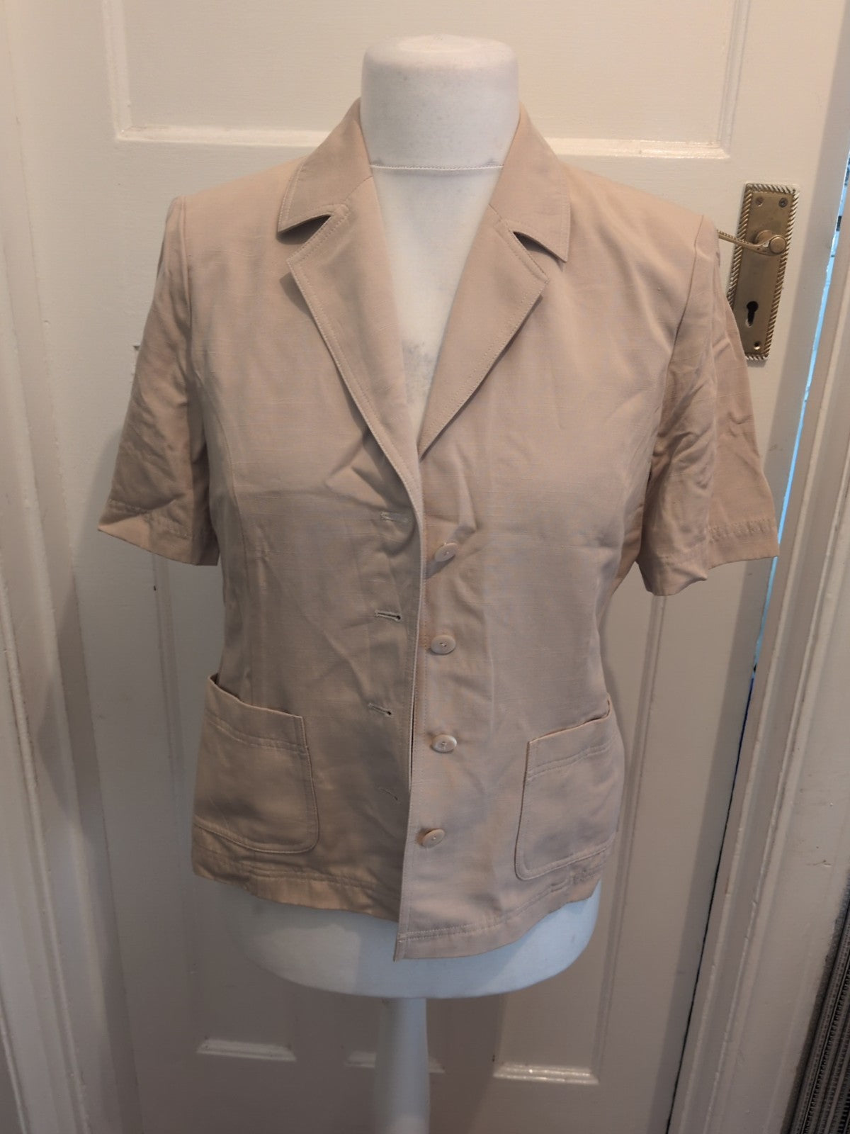 Windsmoor 10 Beige Lined Blazer