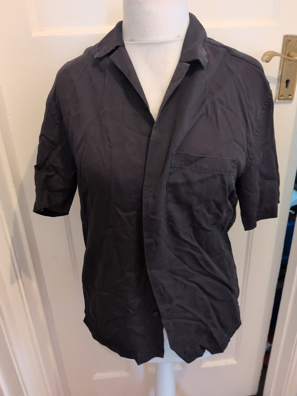 H&M Black Small Short Sleeve Shirt