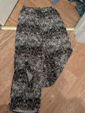 Papaya Weekend 8 Brown Black And Ivory Elasticated Trousers