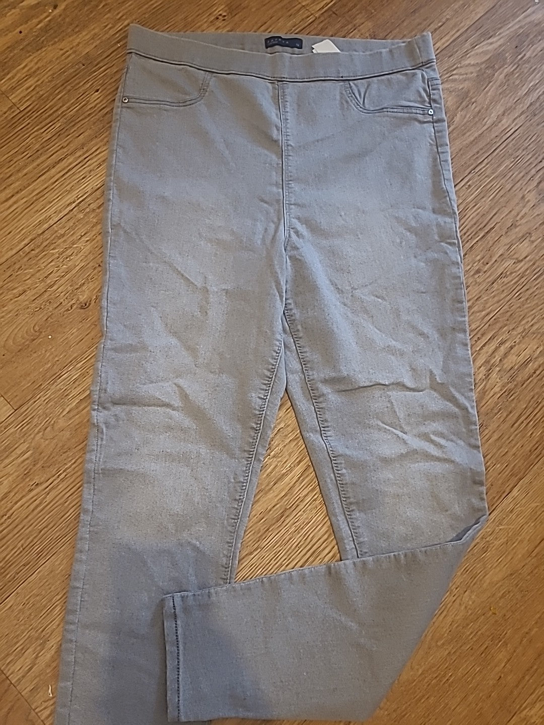 Ladies Papaya Size 12 Grey Denim Jeans
