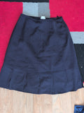 Ladies Julie Guerlande Size 30w Black Lined Skirt
