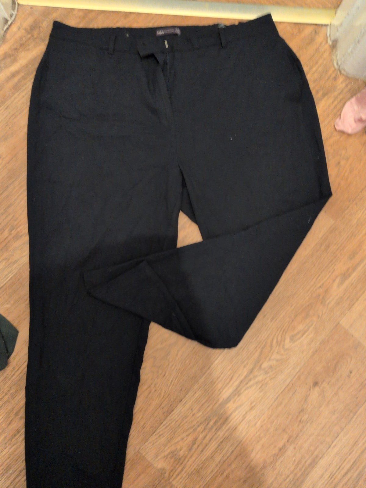 Marks And Spencer 20 Regular Dark Navy Trousers