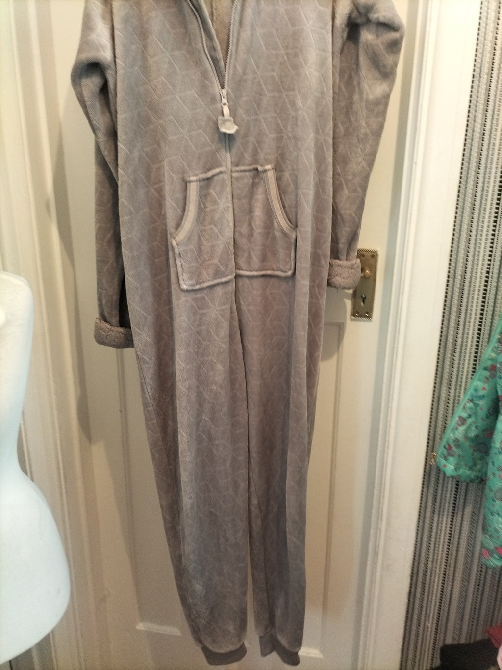 Ladies Primark Size 14-16 Grey All In One