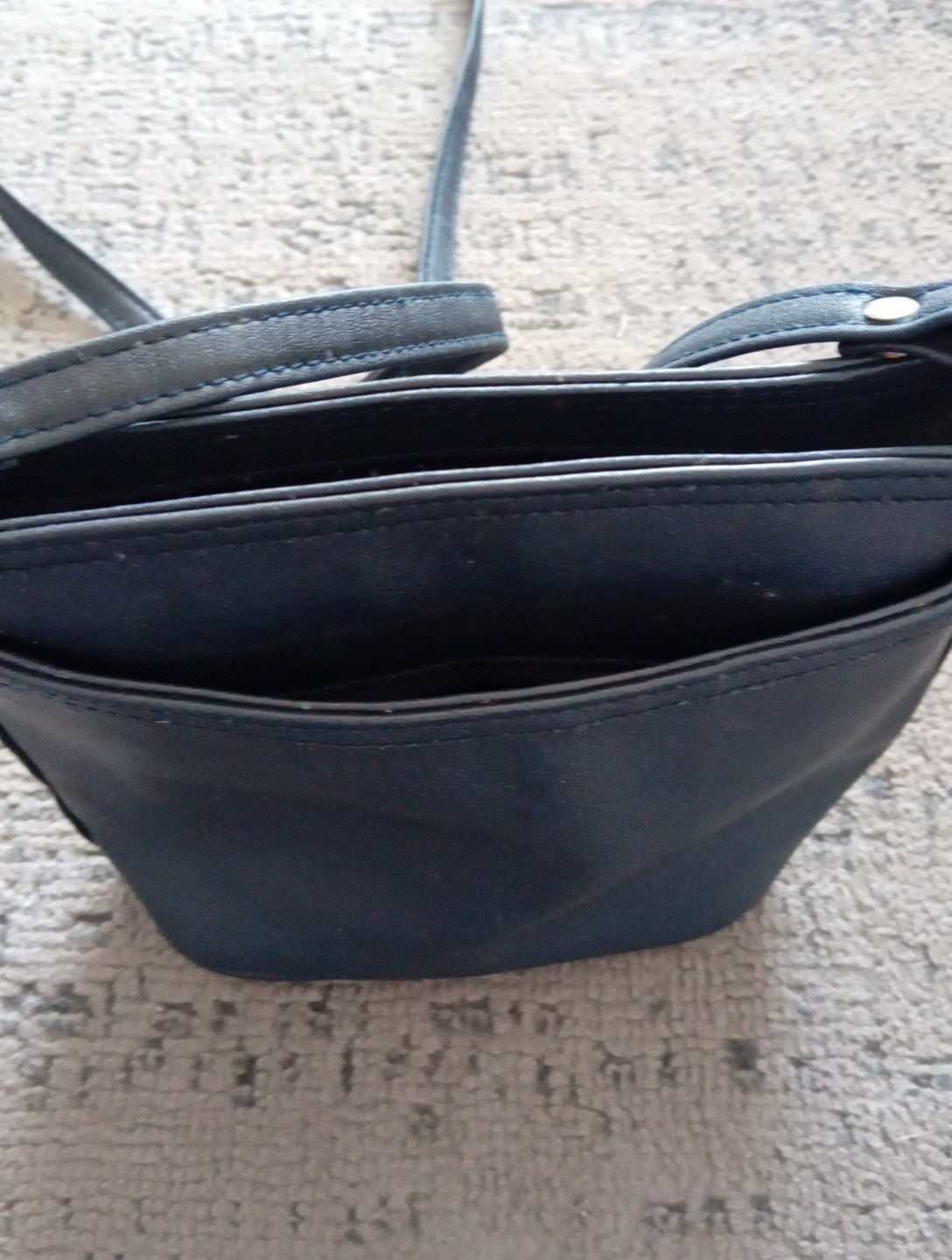 Ladies Navy Shoulder Bag Bhs Free Delivery