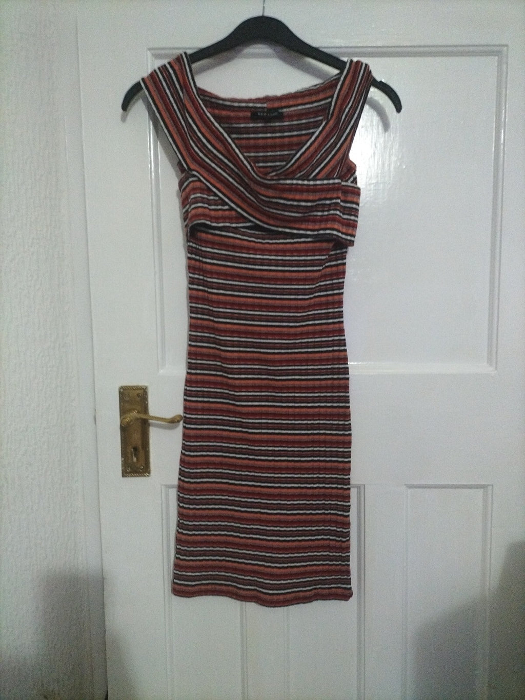 Ladies New Look Size 8 Striped Dress