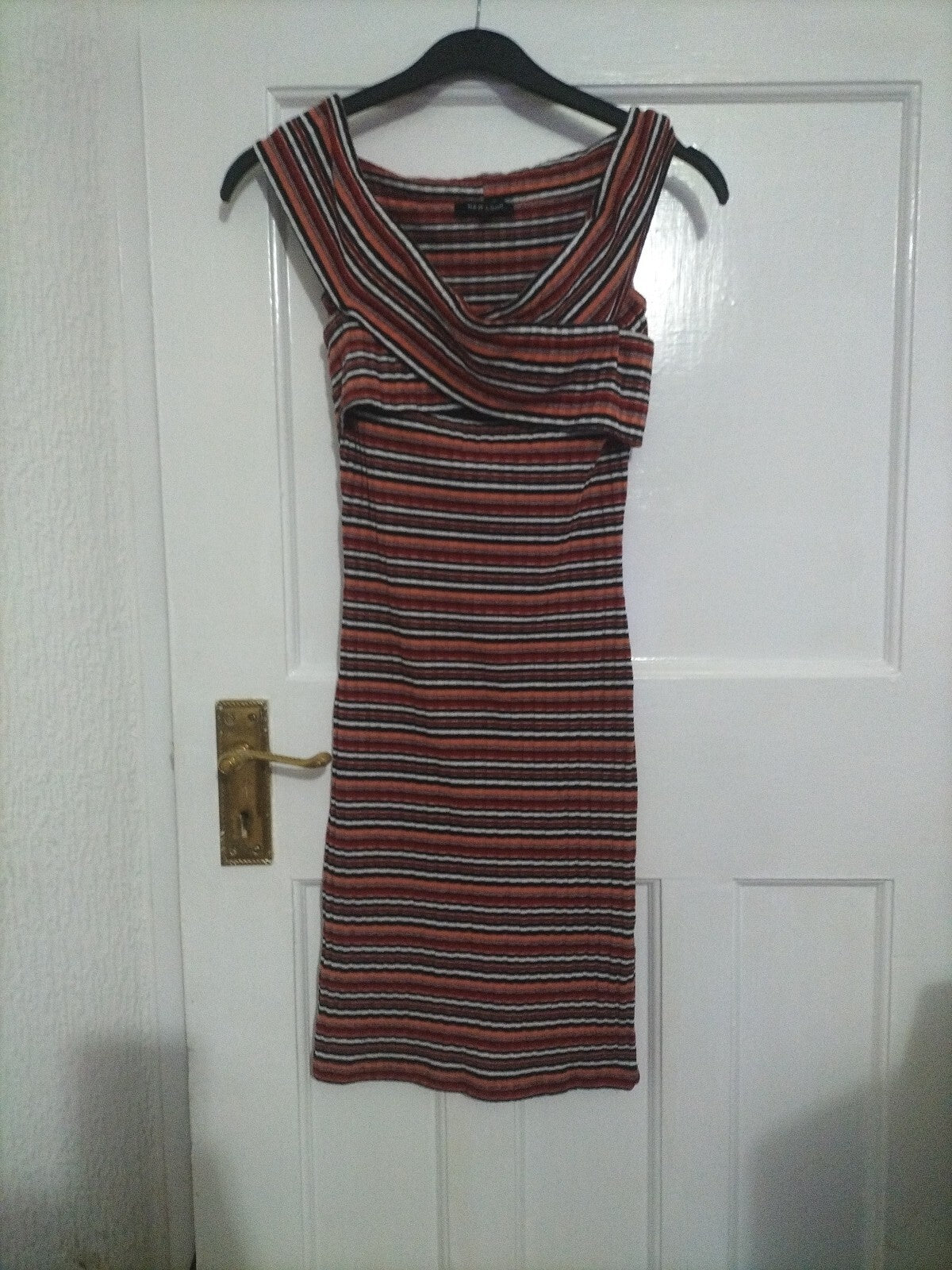 Ladies New Look Size 8 Striped Dress