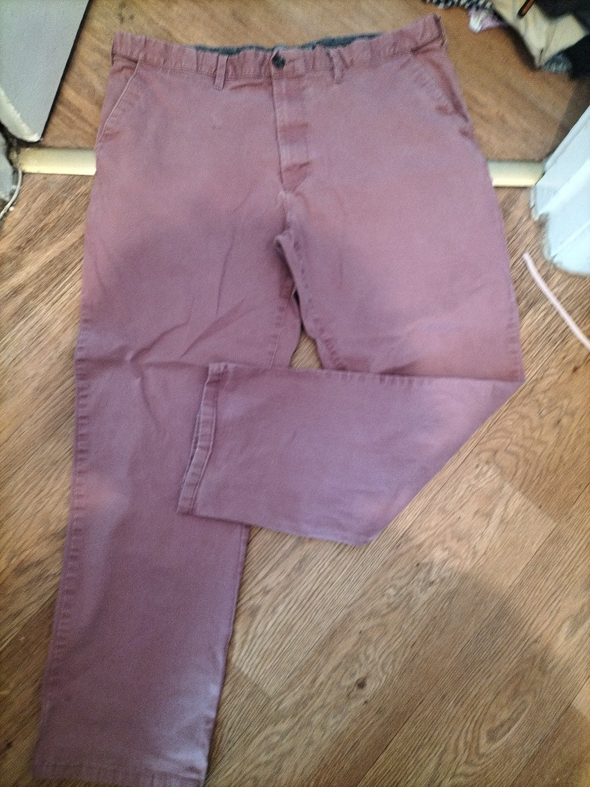 M&S 42/31 Dark Pink Trousers Chino