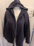 Tu 24 Navy Full Zip Hoodie