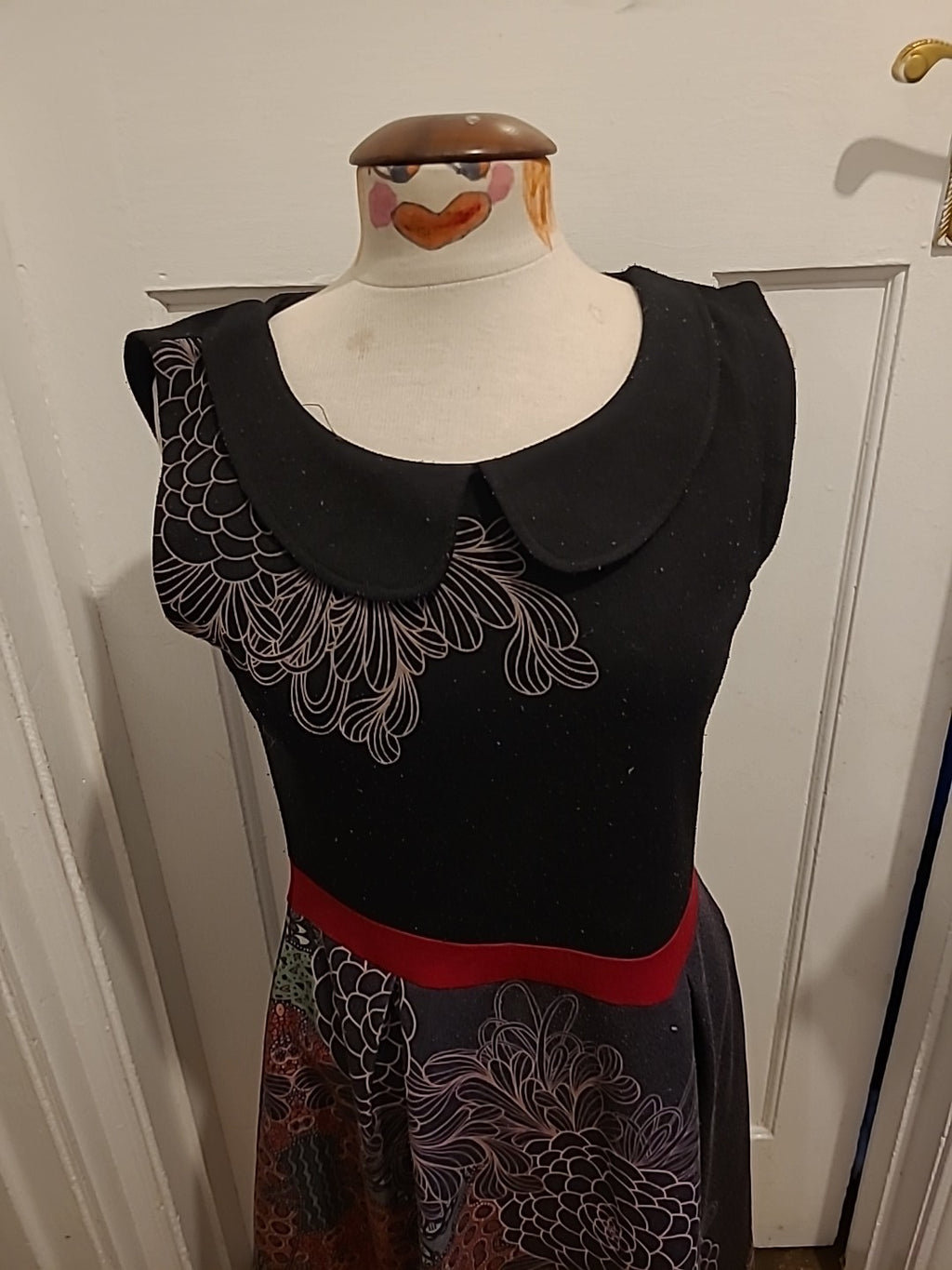 Ladies Smash Size Large Multicoloured Dress(Heavy Bobbling)