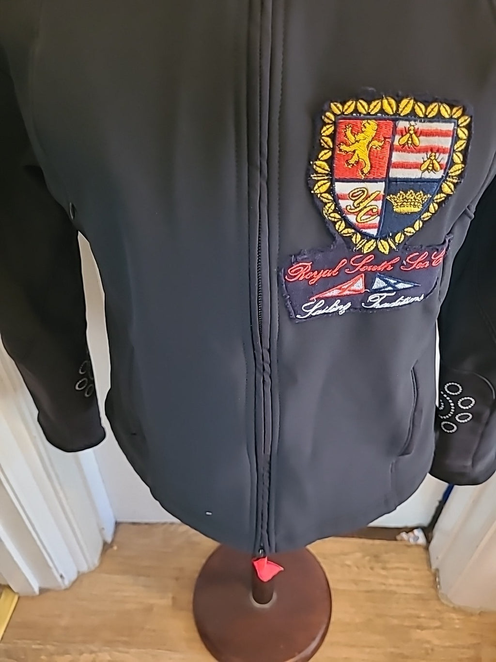 Ladies Royal South Sea Club Large Black Jacket