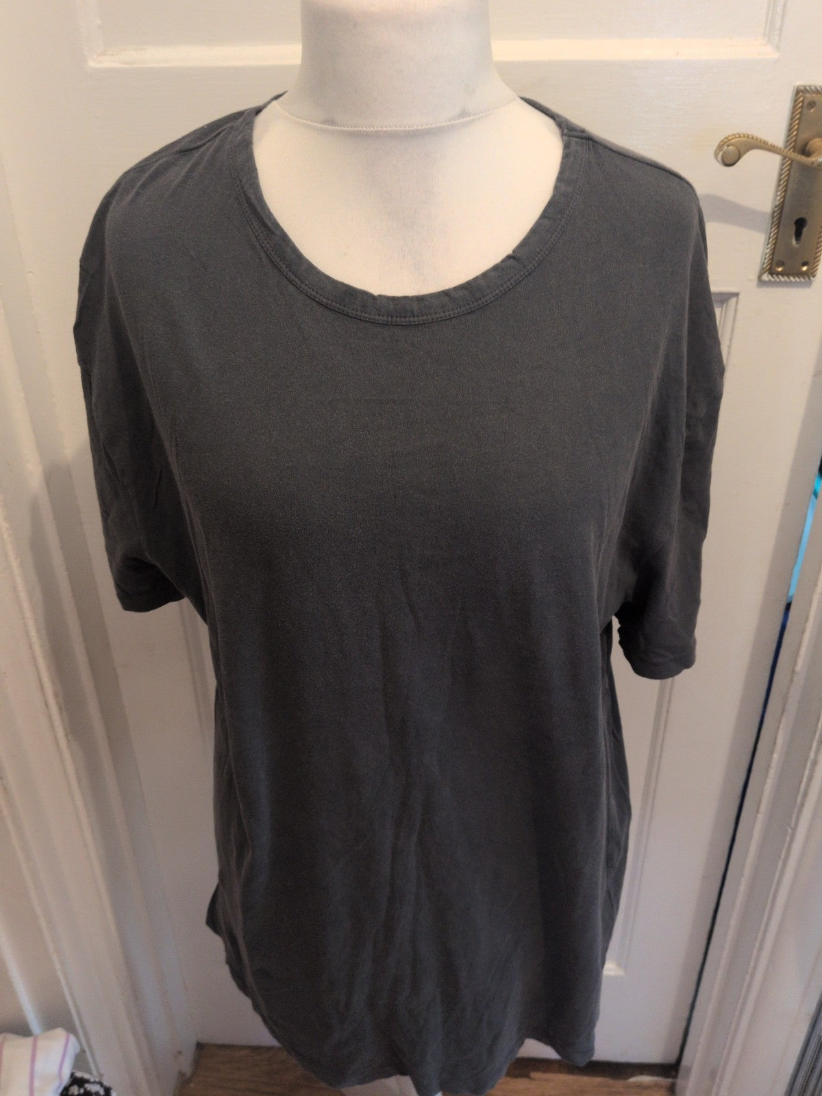 New Look 16 Dark Grey Short Sleeve T-shirt