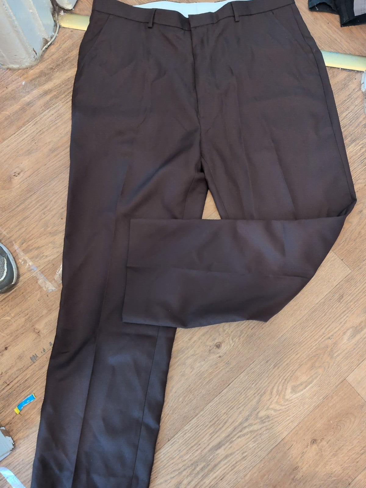 Chums 38/31 Brown Smart Trousers