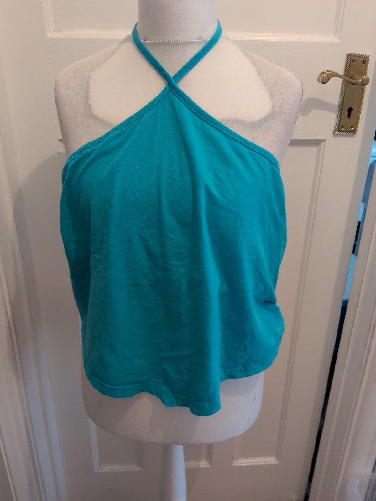 Etam XL Turquoise Halter neck Cami