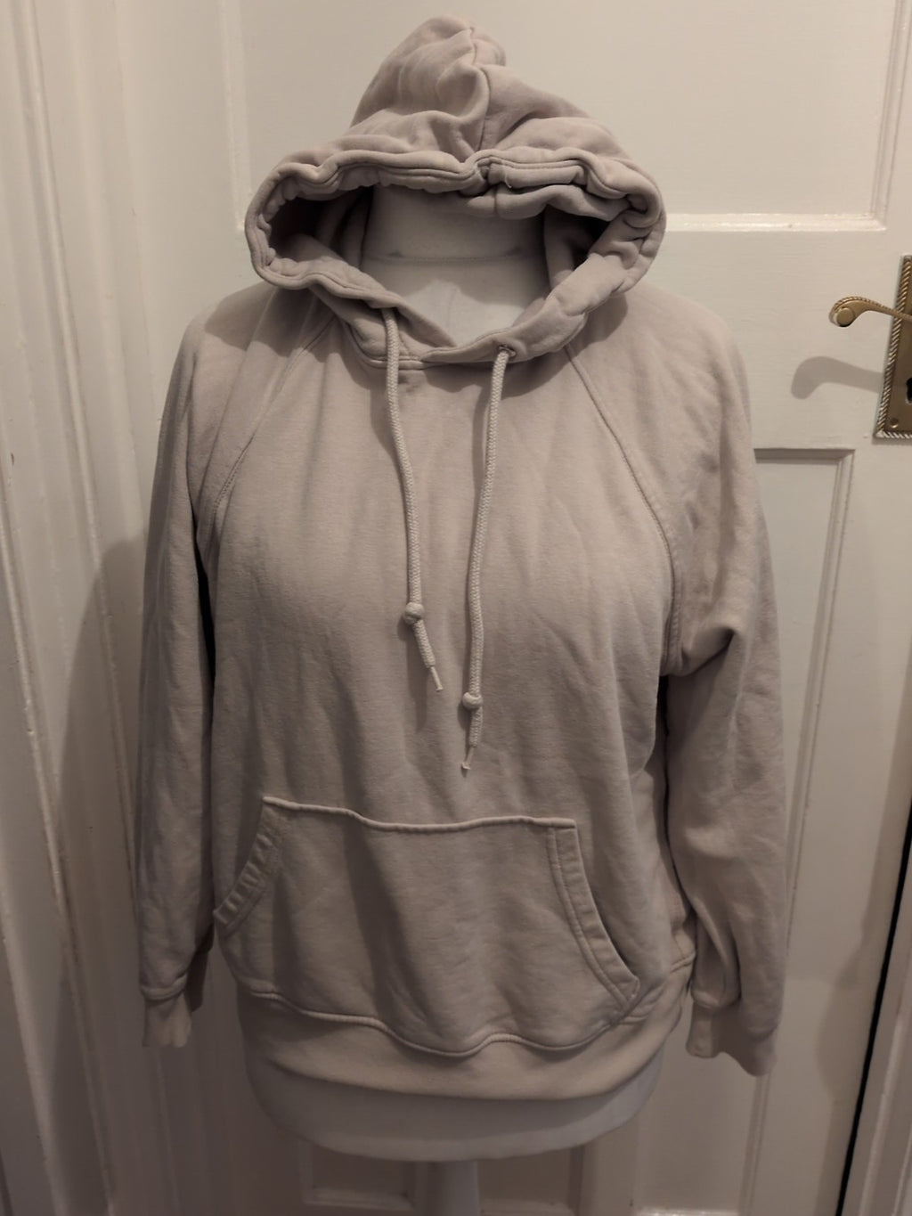 Divided Small Stone Beige Pullover Hoodie