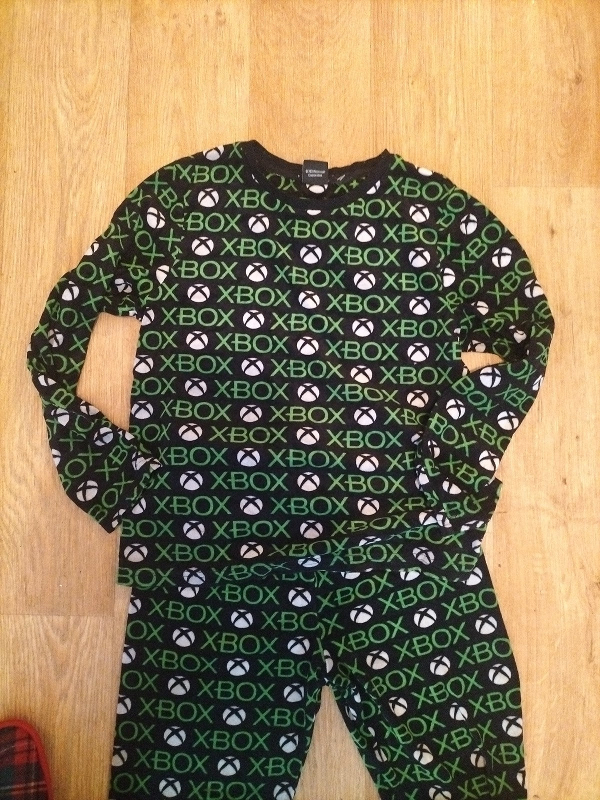 Boys Primark Age 10-11 Years 2 Piece Xbox Pyjama Set