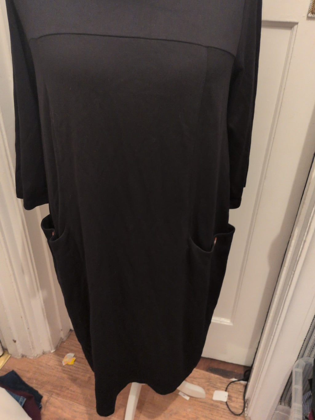 Bonprix Medium Black Half Sleeve Dress